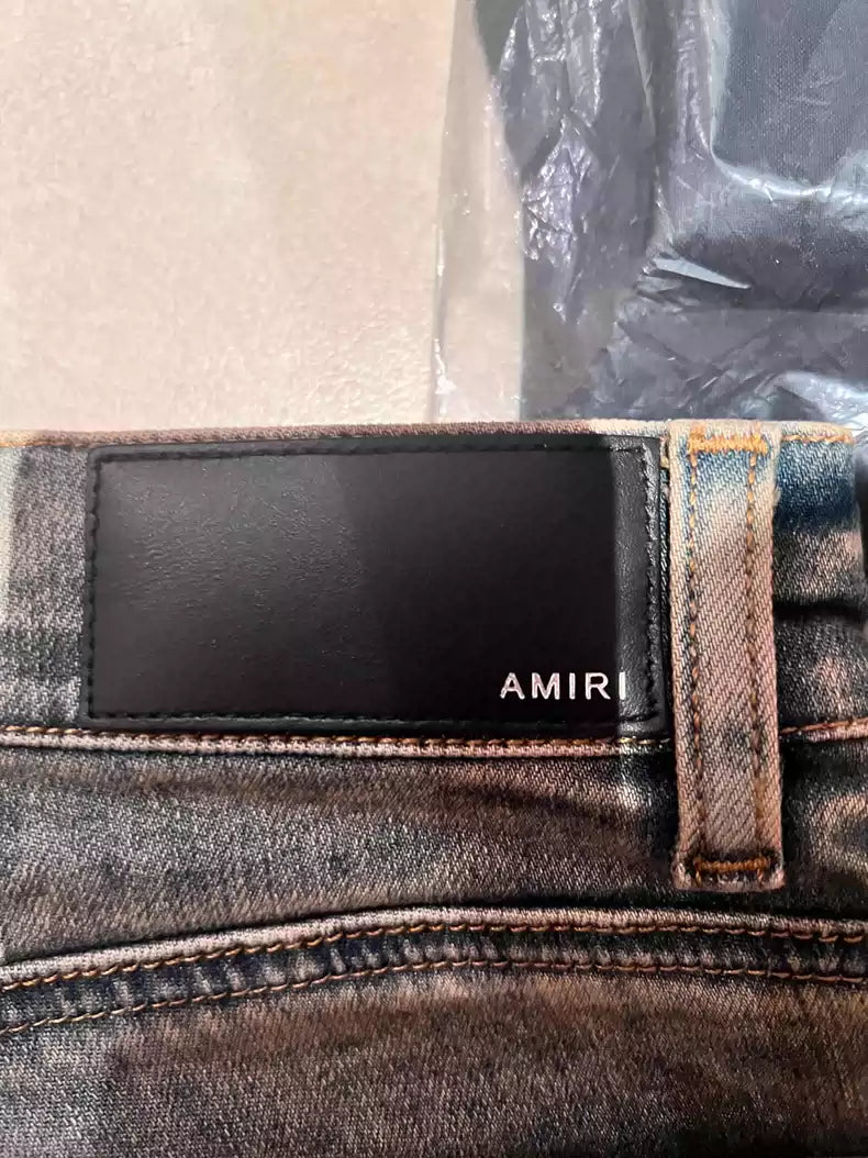 Amiri ripped jeans