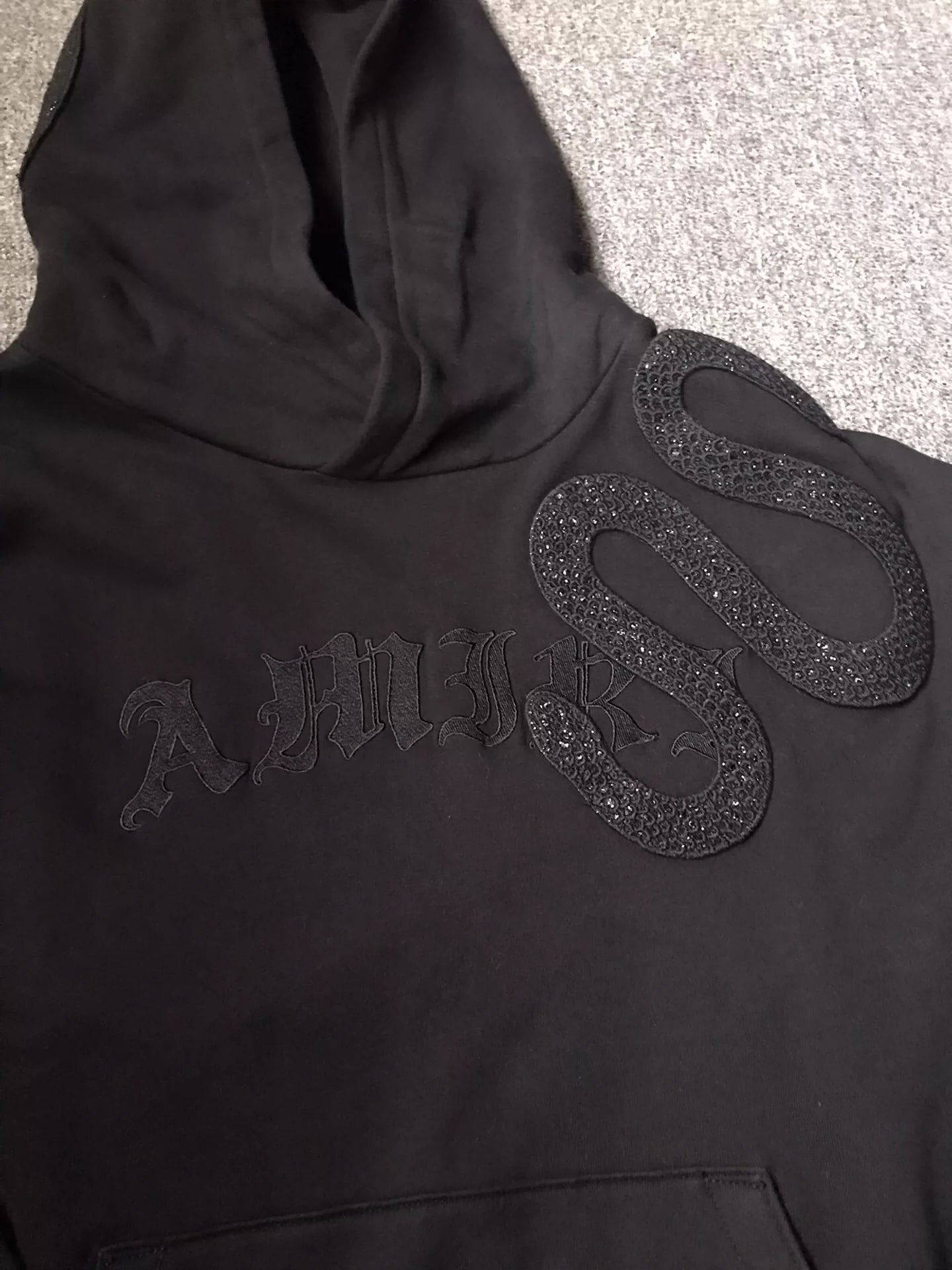 Amiri hooded sweatshirt