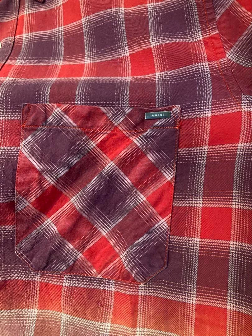 AMIRI Edge plaid shirt