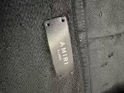 Amiri ripped hoodie