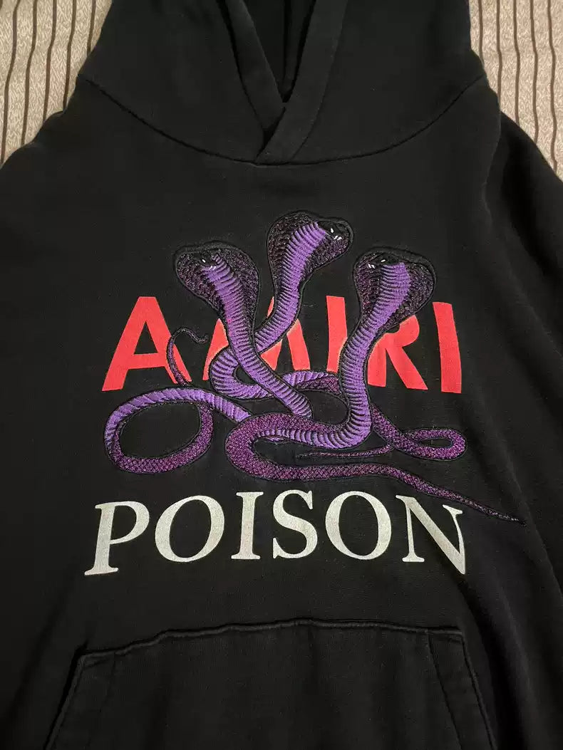 Amiri Black Hoodie