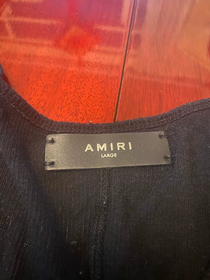 Amiri OG brushed vest