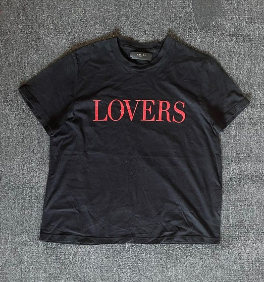 Amiri love logo Hot Powder Flash T-shirt - - DMC