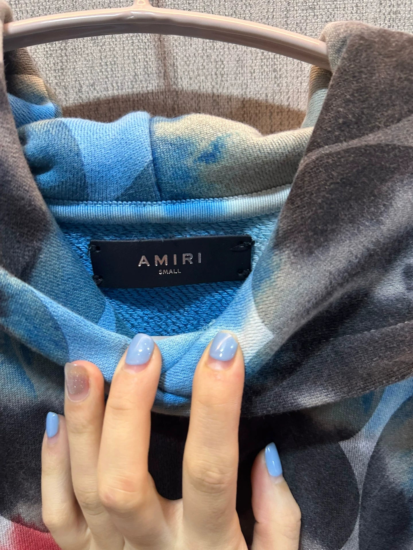 AMIRI Blue Love Hoodie