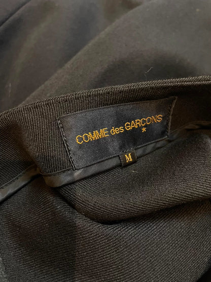 CDG Runway Wool Blend Paneled Coat