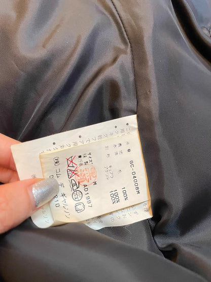 CDG Runway Wool Blend Paneled Coat