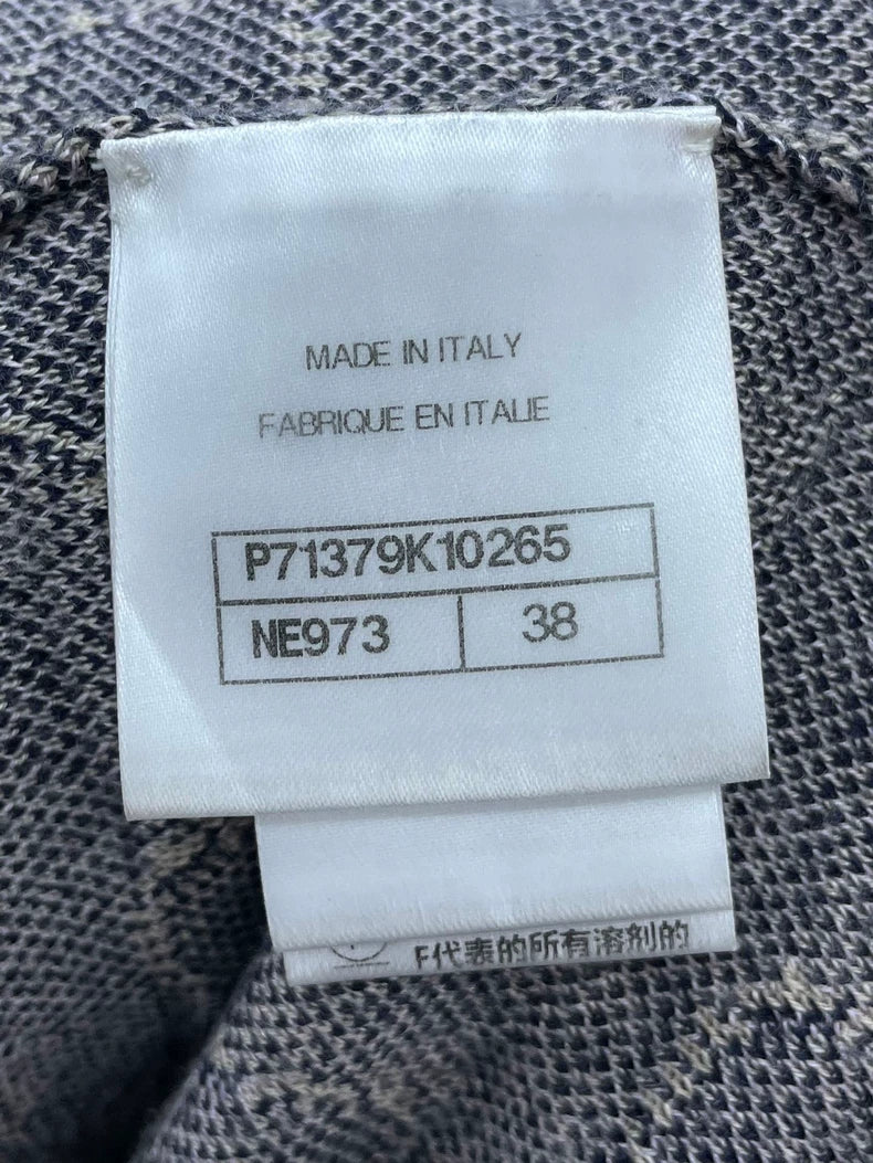 Chanel CoCo Color Block Knit Dress