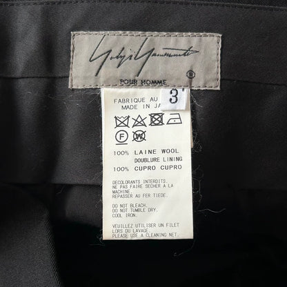 Yohji Yamamoto Rose Skull Trousers
