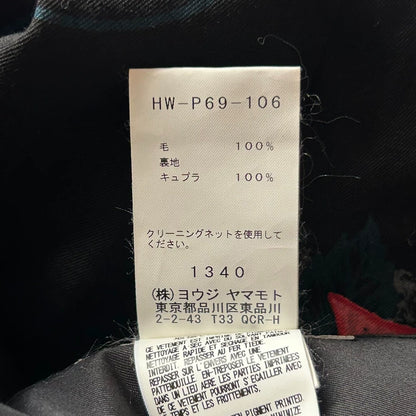 Yohji Yamamoto Rose Skull Trousers