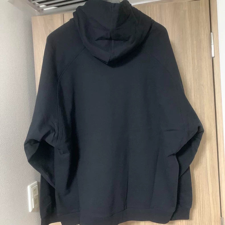 Punk Style Raf Simons Portrait Print Hoodie