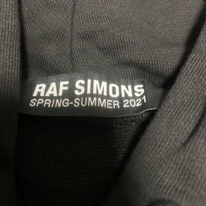 Punk Style Raf Simons Portrait Print Hoodie