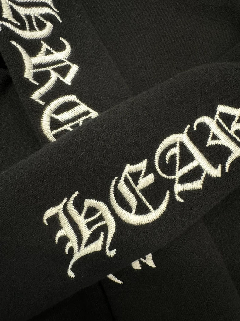Chrome Hearts Black Embroidered Cashmere Sweater-yf