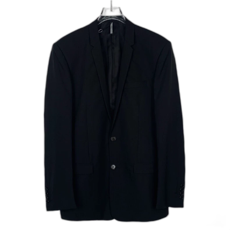 Black Wool Dior Blazer in Size 46