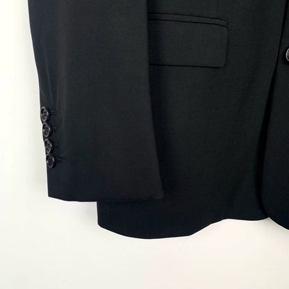 Black Wool Dior Blazer in Size 46