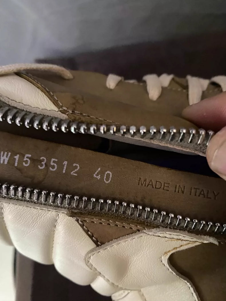 Rick Owens Desert Gray High-Top Boots-yf