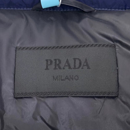 Prada Blue Long Sleeve Down Jacket