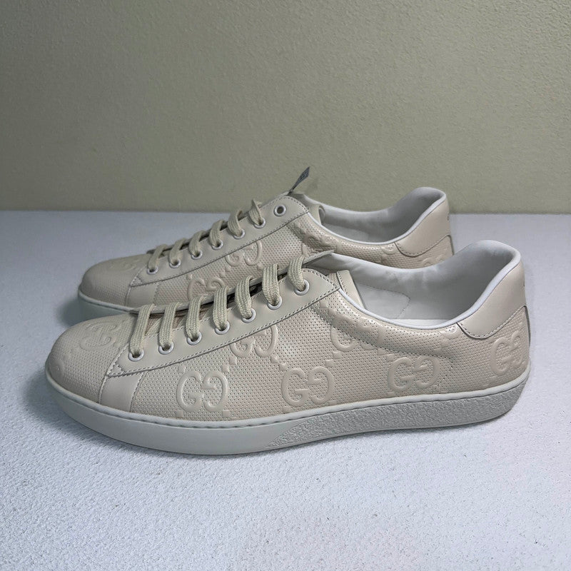 Gucci Ace Low-Top GG Print Sneakers 0079
