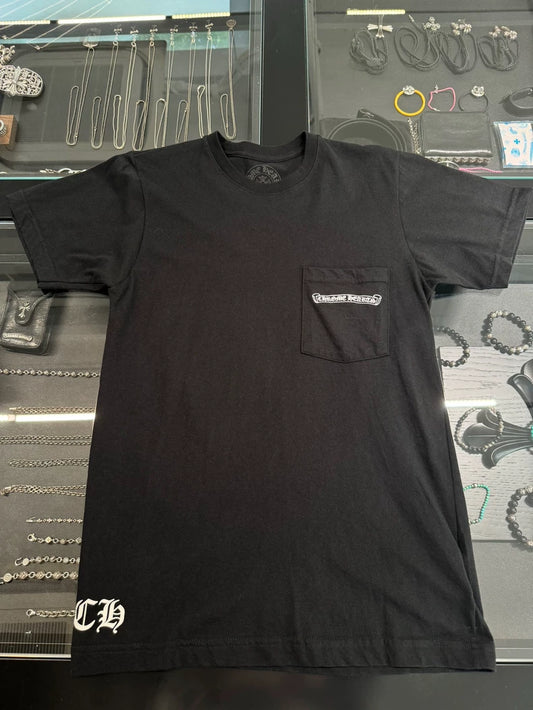 Chrome Hearts Black Snowflake Cross Short Sleeve-yf