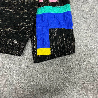 Colorful Chanel Sweater Size 40