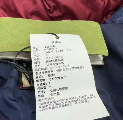 Classic Gucci Winter Down Jacket