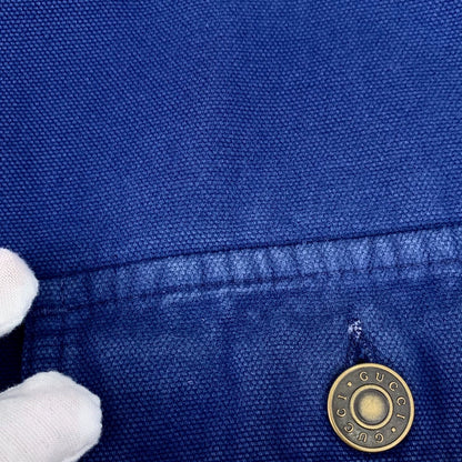 Gucci Denim Jacket with Multiple Pockets