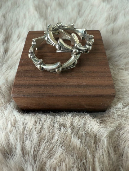 Chrome Hearts Fishbone Rings Size US 6.75/8.5