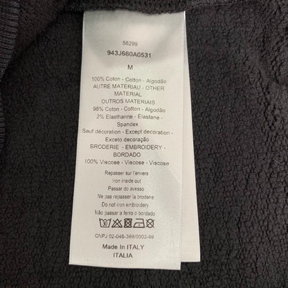 Dior Black Graphic Long Sleeve Sweatshirt