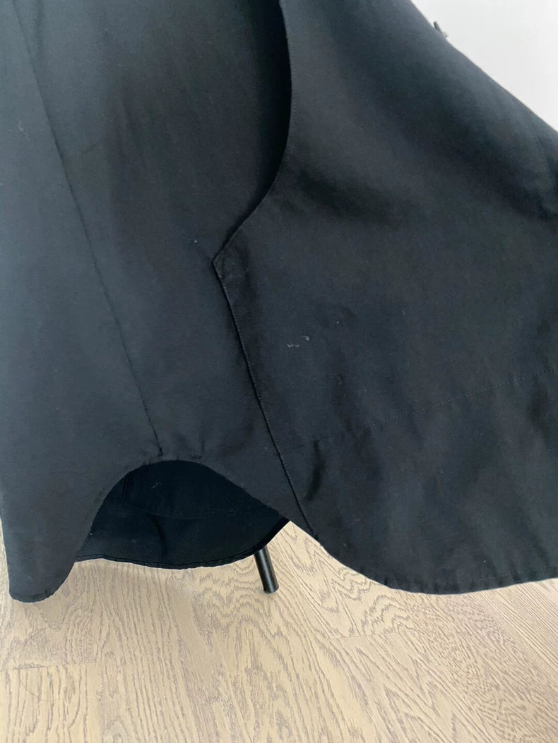 Yohji Yamamoto Wool Hooded Coat