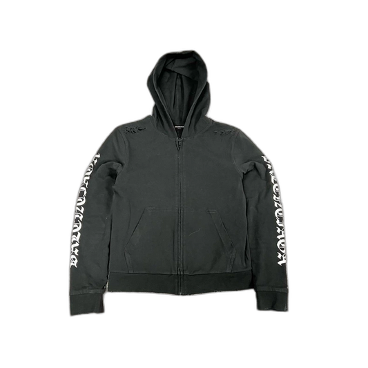 Balenciaga Hoodie with Distressed Details
