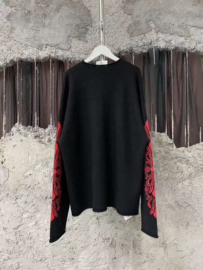 Chrome Hearts Cross Design Sweater