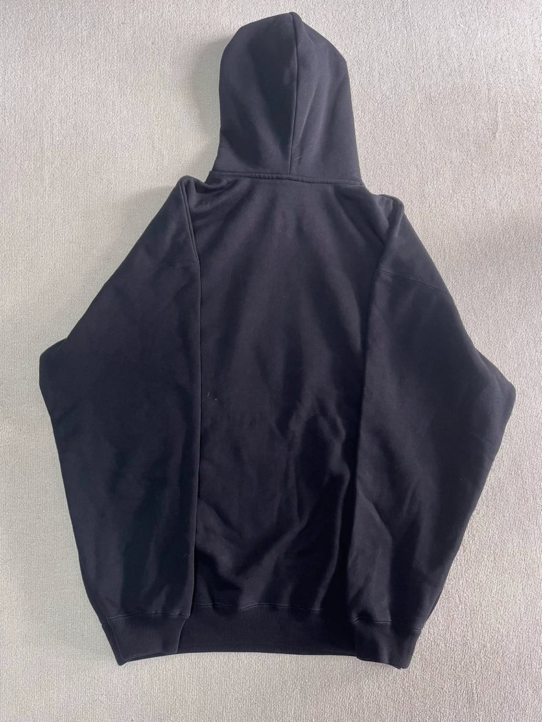 Balenciaga Crown Logo Hooded Sweatshirt
