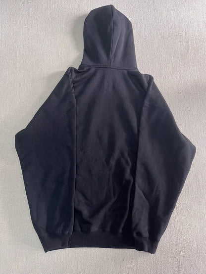 Balenciaga Crown Logo Hooded Sweatshirt