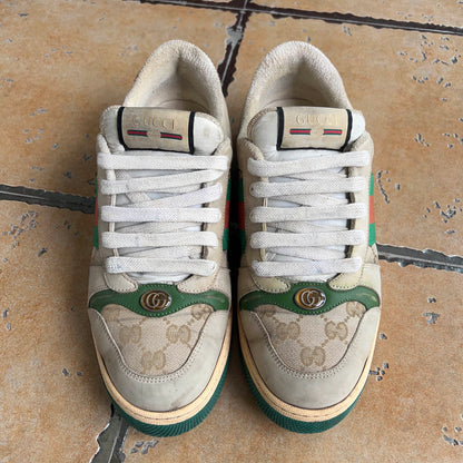 Gucci Screener Dirty Shoes for Stylish Men 0079