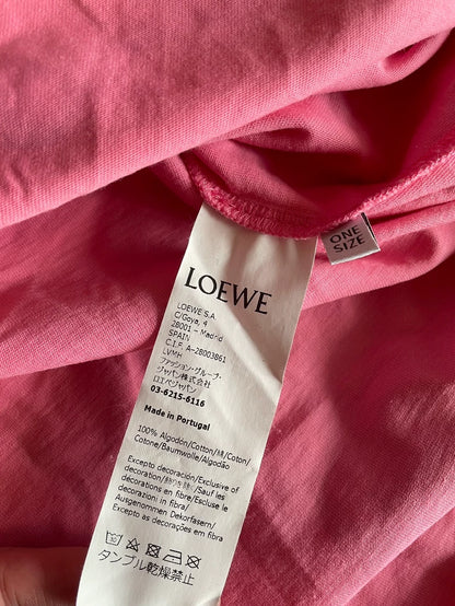 Loewe Oversize Graphic Print Short Sleeve T-Shirt-yf