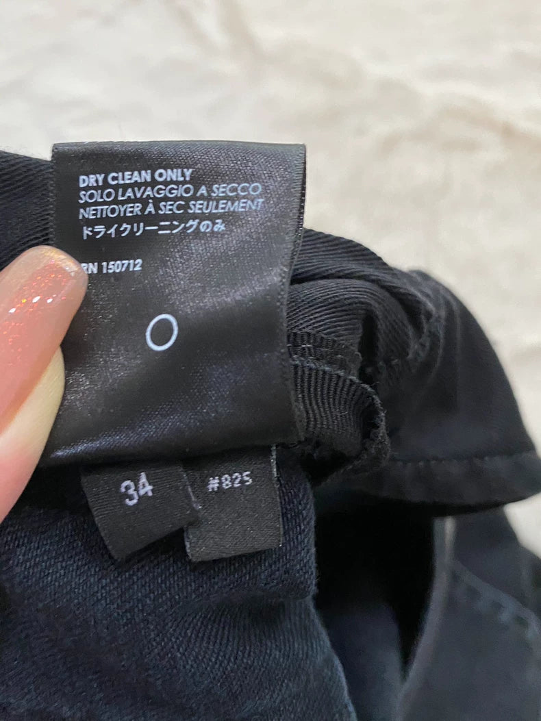 Amiri Black Distressed Denim MX1 Pants