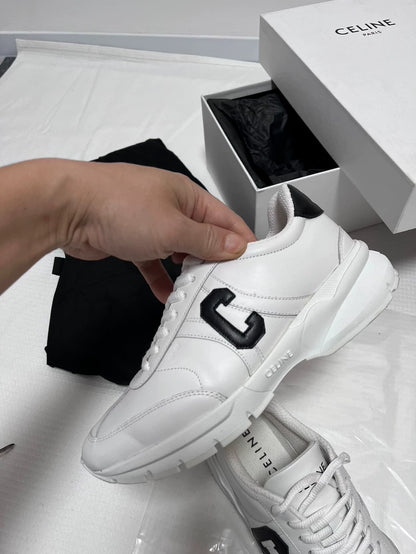 Celine White Sneakers in Good Condition
