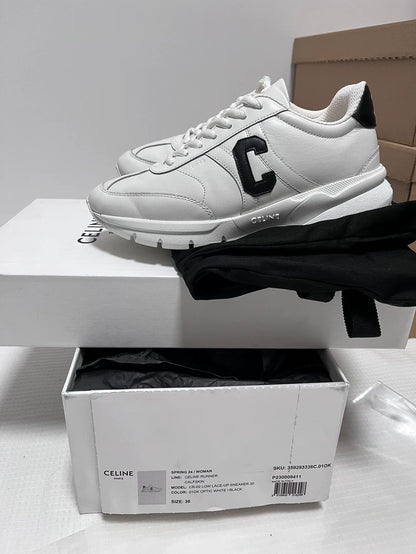 Celine White Sneakers in Good Condition
