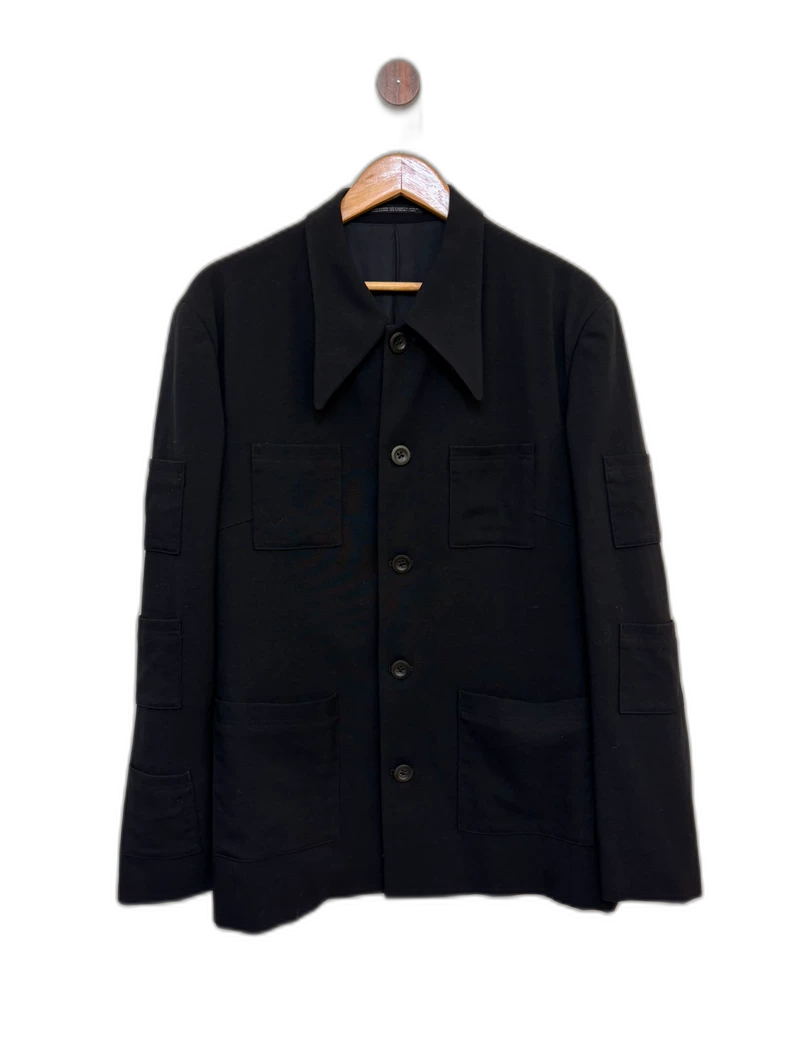 Unique Yohji Yamamoto Multi-Pocket Jacket