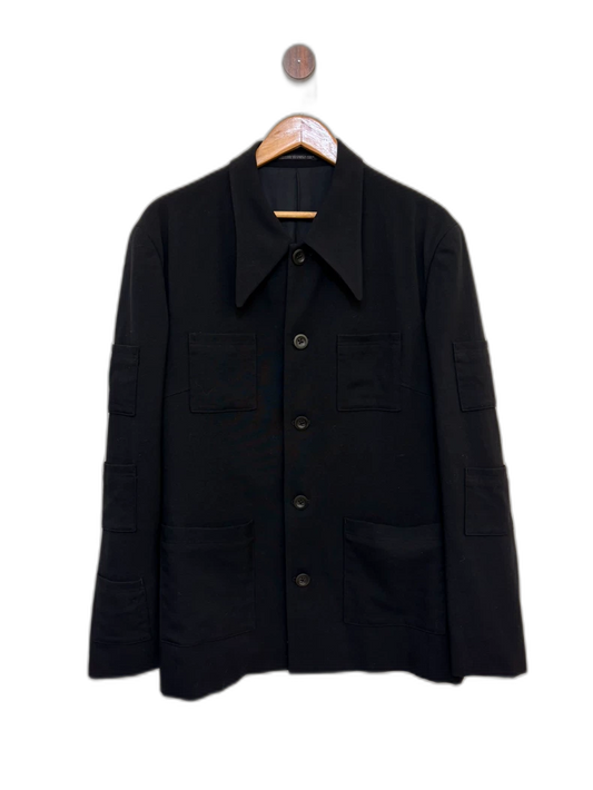 Unique Yohji Yamamoto Multi-Pocket Jacket