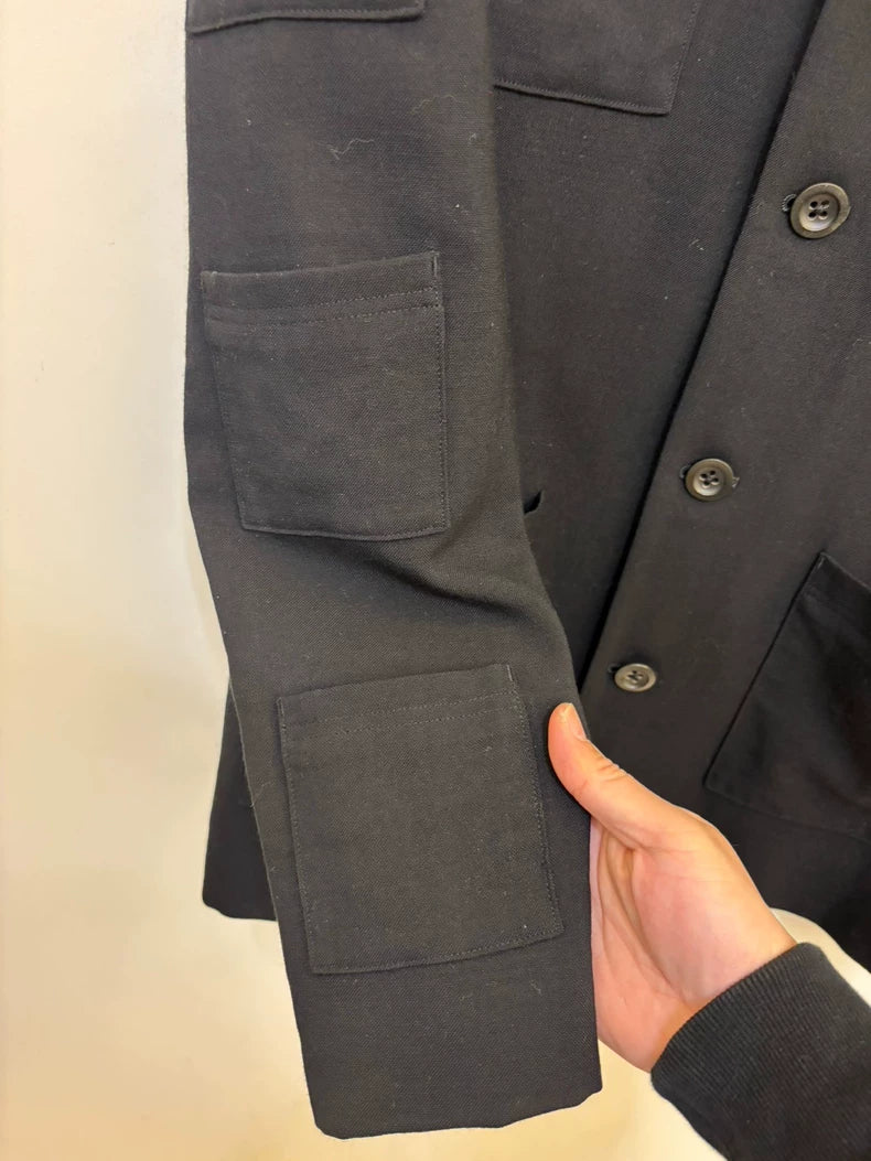 Unique Yohji Yamamoto Multi-Pocket Jacket