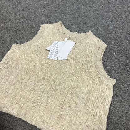 Maison Margiela Knitted Sleeveless Top for Men