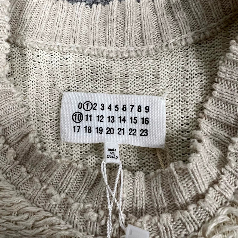 Maison Margiela Knitted Sleeveless Top for Men