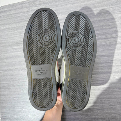 Louis Vuitton Rivoli Casual Sneakers in White and Blue 0079