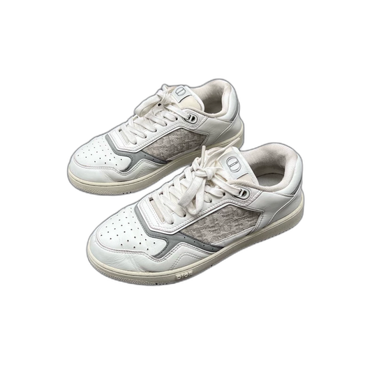 Dior B27 Logo Sneakers in Grey White