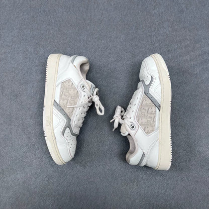 Dior B27 Logo Sneakers in Grey White