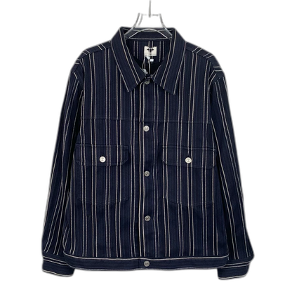 Christian Dior Striped Cotton Long Sleeve Jacket