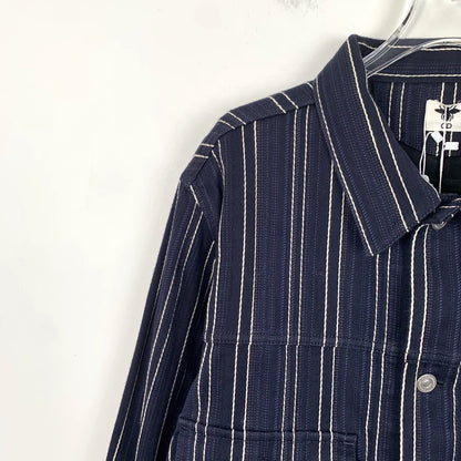 Christian Dior Striped Cotton Long Sleeve Jacket