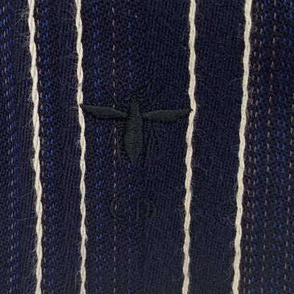 Christian Dior Striped Cotton Long Sleeve Jacket