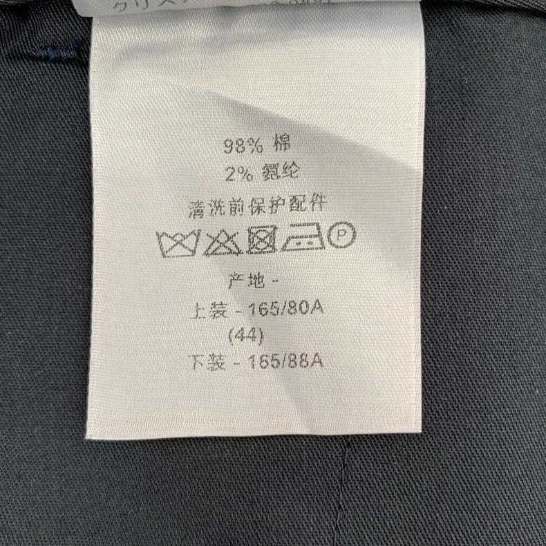 Dior Navy Cotton Casual Pants