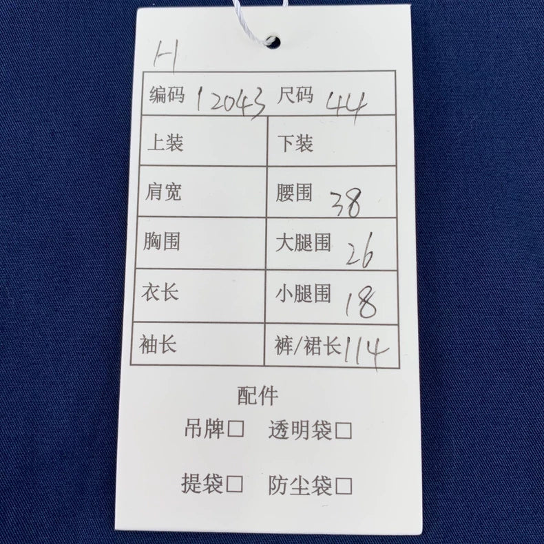 Dior Navy Cotton Casual Pants